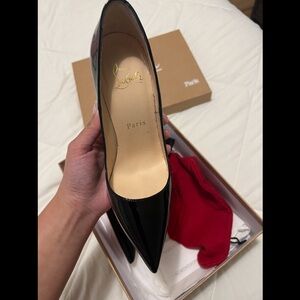 So Kate 120 mm pumps patent calf leather-black